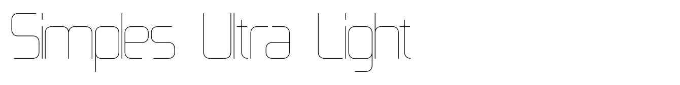 Simples Ultra Light
